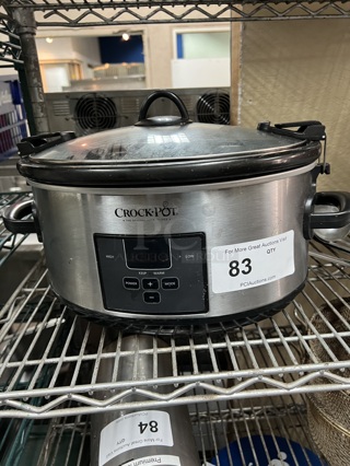 Crockpot Original Slow Cooker 8 Quart Tested and Working!