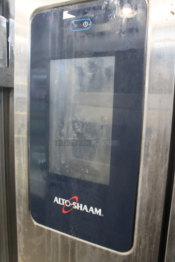 2020 Alto Shaam CTP10-10E Stainless Steel Commercial Electric Powered Combitherm Convection Oven on Metal Equipment Stand. 208-240 Volts, 3 Phase. - Image 2 of 8