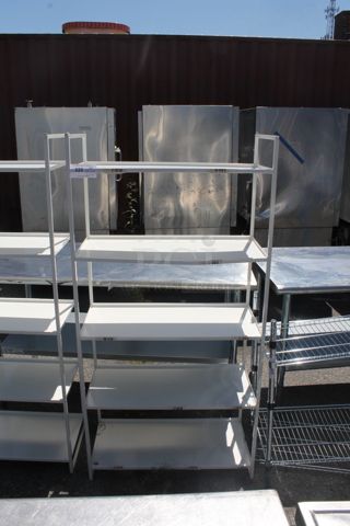 Metal 5 Tier Shelving Unit.