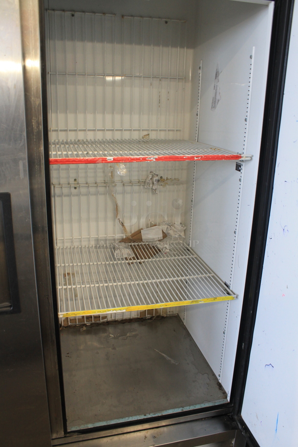 2013 True T-49F ENERGY STAR Stainless Steel Commercial 2 Door Reach In Freezer on Commercial Casters. 115 Volts, 1 Phase. Tested and Working!
 - Image 6 of 6