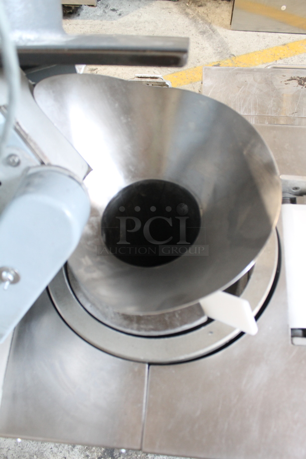 Atwood Scaleomatic S.300 Stainless Steel Commercial Floor Style Dough Divider Rounder on Commercial Casters. 220 Volts, 1 Phase. - Image 4 of 12