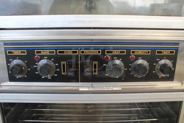 Nu Vu SUB-123 Stainless Steel Commercial Electric Powered Oven Proofer on Commercial Casters. 120/208 Volts, 3 Phase. - Image 2 of 6