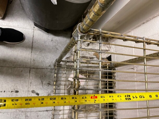 Clean! Stainless Steel Commercial Shelf NSF Gold Color - Image 4 of 5