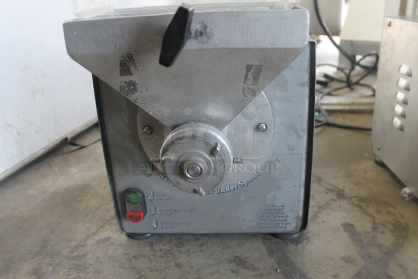 2011 Olde Tyme PN2 Stainless Steel Commercial Countertop Nut Grinder. 115 Volts, 1 Phase. Tested and Powers On But Parts Do Not Move - Image 4 of 5