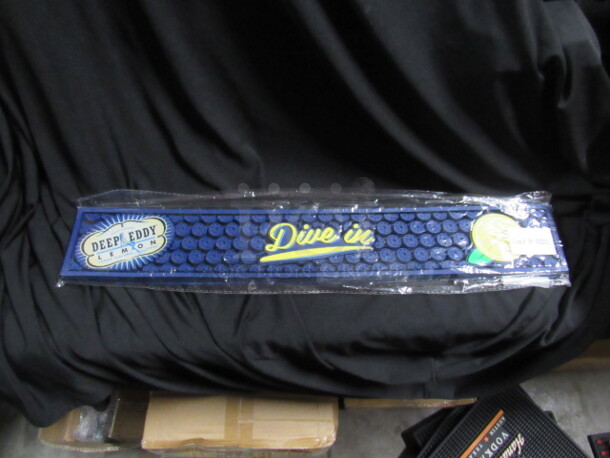 NEW 21X3 Deep Eddy Vodka Bar Mat.  - Image 1 of 1