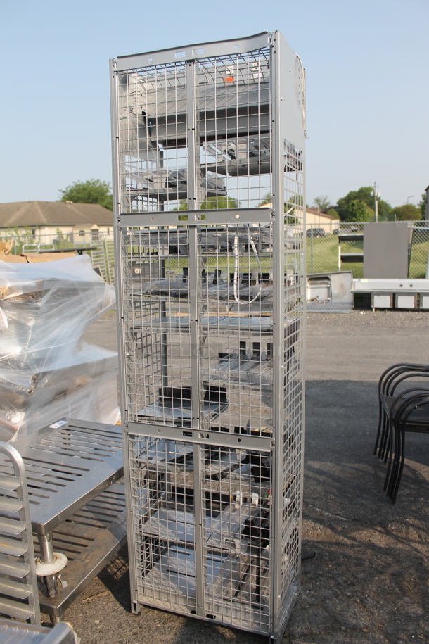 Commercial Gray Cigarette/Tobacco Gridwall Display - Image 6 of 6