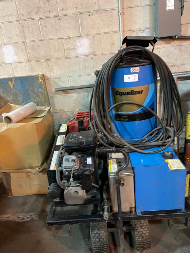 Working! Delco 4300 Equalizer Hot Water Pressure Washers & Steam Cleaners With Gas Engines and Electric Motors - Image 8 of 9