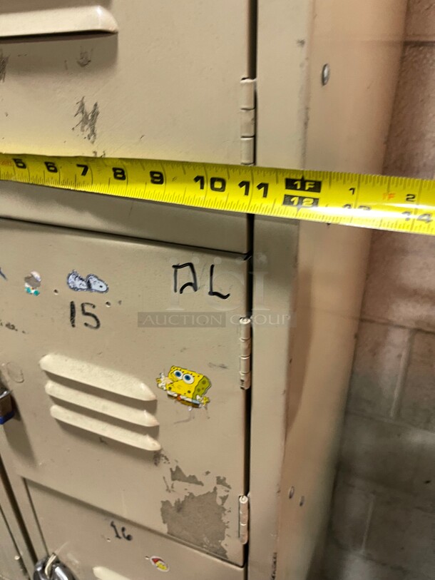 Commercial Employee Lockers 6 Compartments  - Image 4 of 6