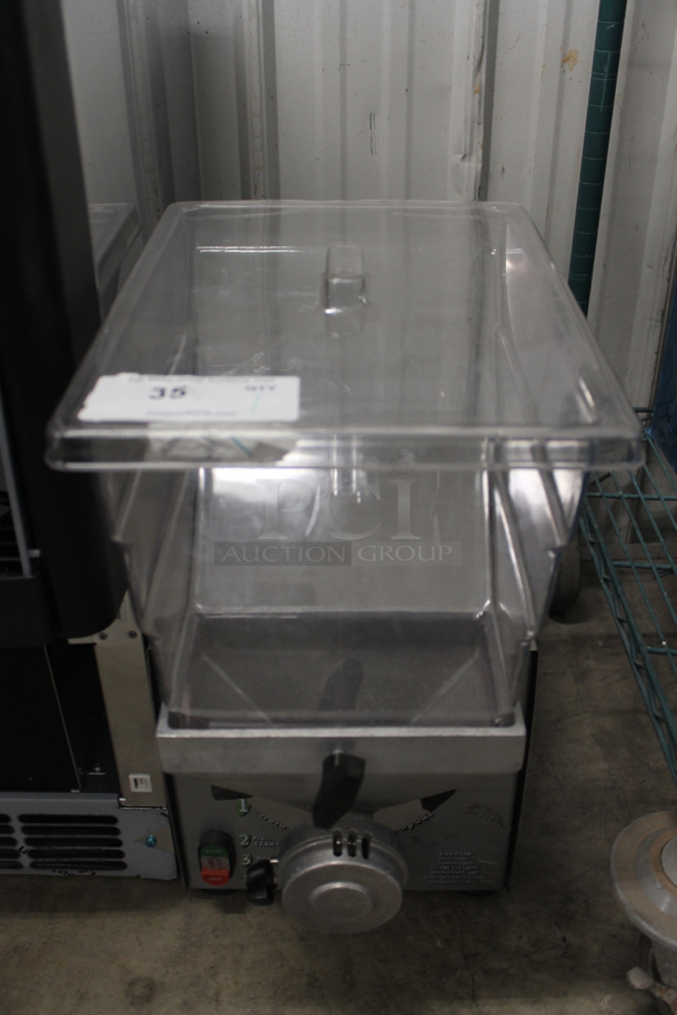 2016 Olde Tyme PN2 Stainless Steel Commercial Countertop Nut Grinder. 115 Volts, 1 Phase. Tested and Working! - Image 1 of 4