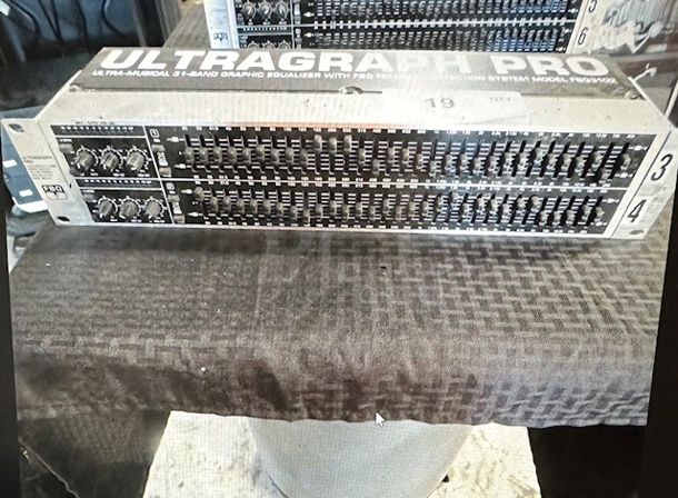 One Ultragraph Pro Ultra-Musical 31 Band Graphic Equalizer With FBQ Feedback Detection System. #FBQ3102 - Image 1 of 1