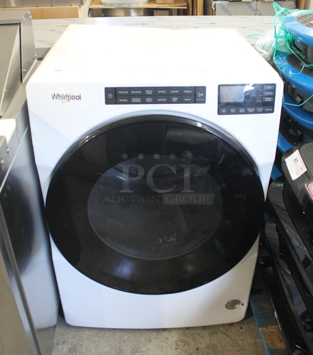 BRAND NEW SCRATCH AND DENT! Whirlpool WGD5605MW0 Metal Natural Gas Powered Front Load Dryer. 20,000 BTU.