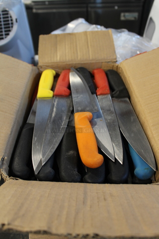 45 SHARPENED Stainless Steel Knives Including Chef. 45 Times Your Bid!