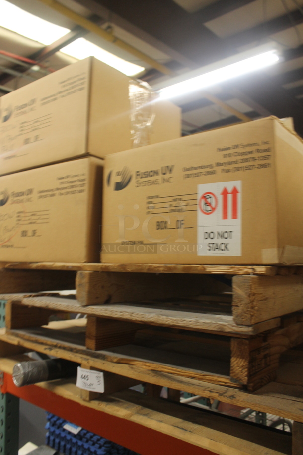 ALL ONE MONEY! THREE PALLET LOT of Various Items Including Fusion UV Systems. BUYER MUST REMOVE. - Image 4 of 4
