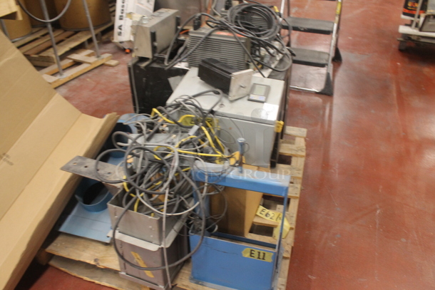 ALL ONE MONEY! PALLET LOT of Various Items Including Morrison Timing C-013958-14/95, Direct View 1000 Data Access Unit. BUYER MUST REMOVE. - Image 2 of 5