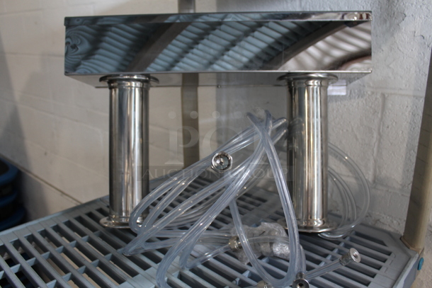 BRAND NEW SCRATCH AND DENT! Tallos Stainless Steel Commercial 6 Head Beer Tower. - Image 6 of 6