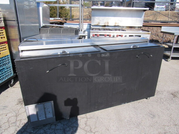 One Perlick Bottle Box On Casters With Lock. 115 Volt. Model# BC72-1 72X24X37