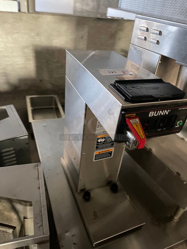 Bunn CWTF15 APS Airpot Coffee Brewer, Stainless Steel Funnel, 120V NSF Tested and Working! - Image 4 of 5