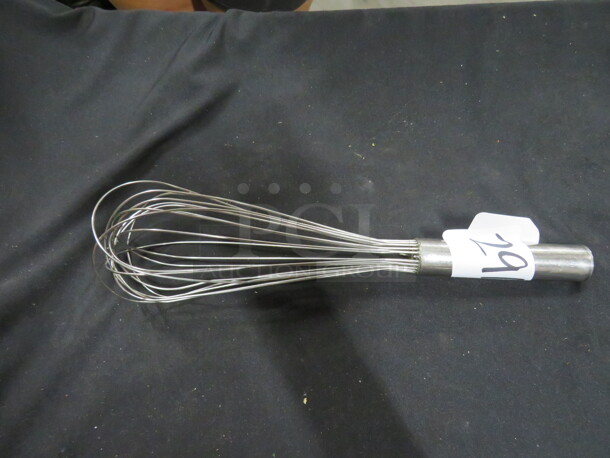 One Stainless Steel French Whip