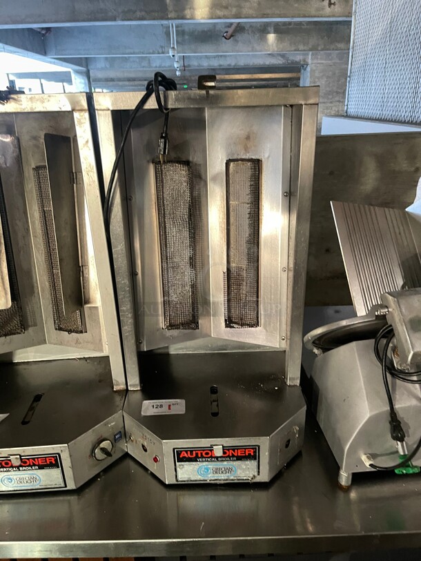 Working! Autodoner 3PG OPTIMAL AUTOMATICS AUTODONER GYRO VERTICAL BROILER - Propane NSF Tested and Working!