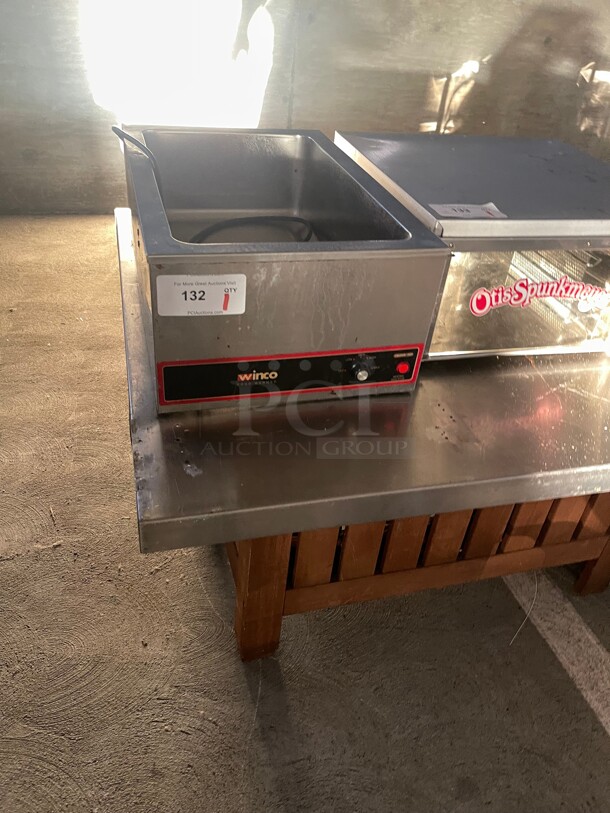 Clean! Winco FW-S500 1200 Watts Commercial Counter Top Food Warmer NSF 115 Volt Tested and Working! - Image 2 of 4