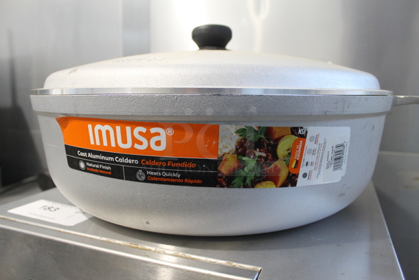 Imusa Metal Stock Pot w/ Lid. - Image 2 of 6