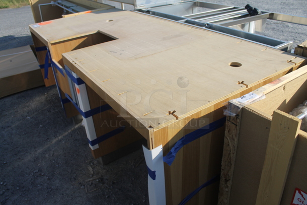 BRAND NEW! Wood Pattern Counter Frame. - Image 3 of 6