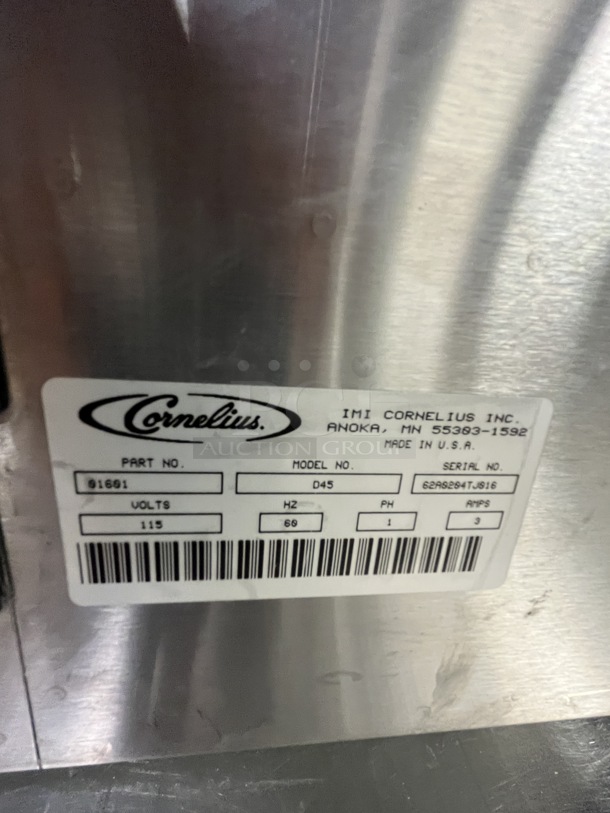 Cornelius Ice Dispenser, 115V, 1 Phase, Tested & Working! - Image 2 of 4