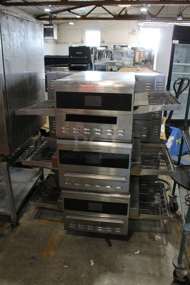 3 Ovention C20003PH Stainless Steel Commercial Electric Powered Conveyor Pizza Oven. 208/240 Volts, 3 Phase. 3 Times Your Bid! - Image 1 of 5