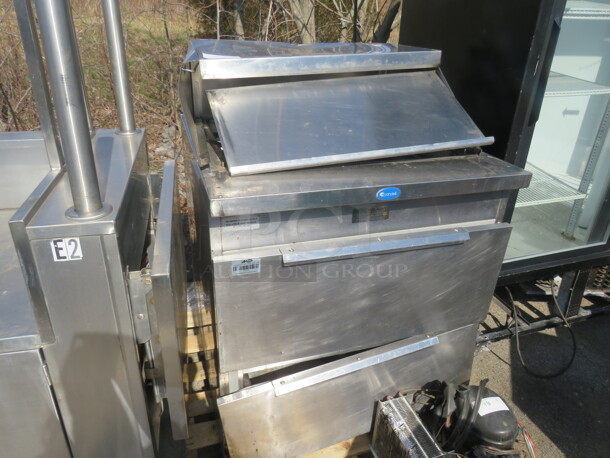 One Randell 2 Drawer Prep Table. No Plug Unable To Test. 32X33X47 - Image 1 of 1