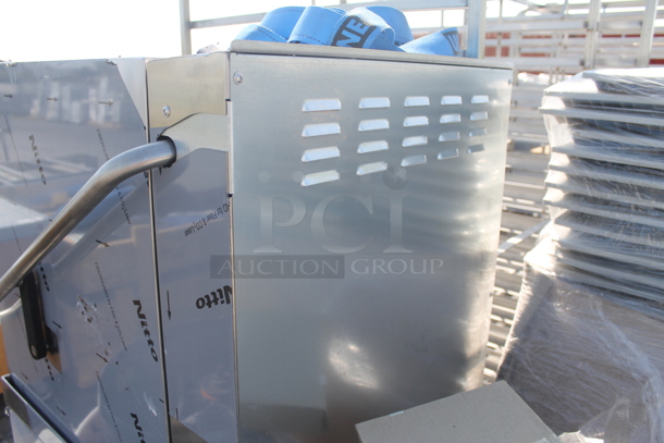 BRAND NEW SCRATCH AND DENT! 2022 Mainstreet 541HTDT403 Stainless Steel Commercial Straight Pass Through Dishwasher. 208-240 Volts, 1 Phase. - Image 11 of 12