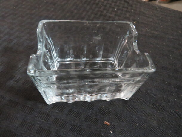 One Lot Of 30 Glass Sugar Pack Holders.
