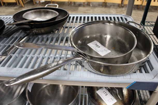 2 Various Skillets. Includes 18x10x3, 24.5x13x3. 2 Times Your Bid!
