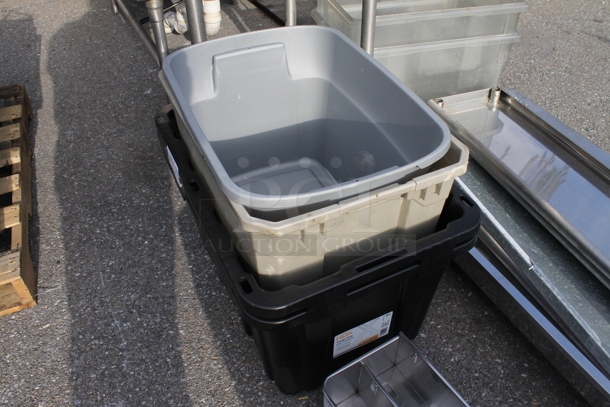 ALL ONE MONEY! Lot of Various Poly Bins! - Image 2 of 2