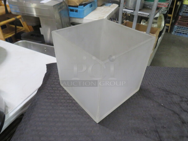 One 7X7X7 Poly Holder. - Image 1 of 1