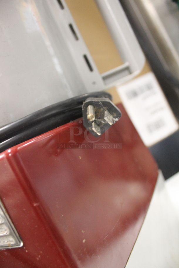 Robot Coupe R2N Commercial Electric Countertop 3 Quart Red Food Processor. 120V. Tested and Working! - Image 5 of 7