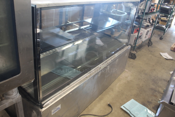 Yukon YRDC-FG-72 Commercial Stainless Steel Flat Glass Refrigerated Display Case. 115V. Tested and Does Not Power On - Image 3 of 9
