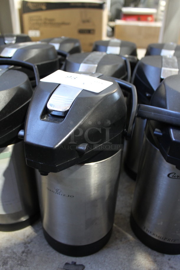 6 Stainless Steel Air Pots. 6 Times Your Bid! - Image 2 of 3