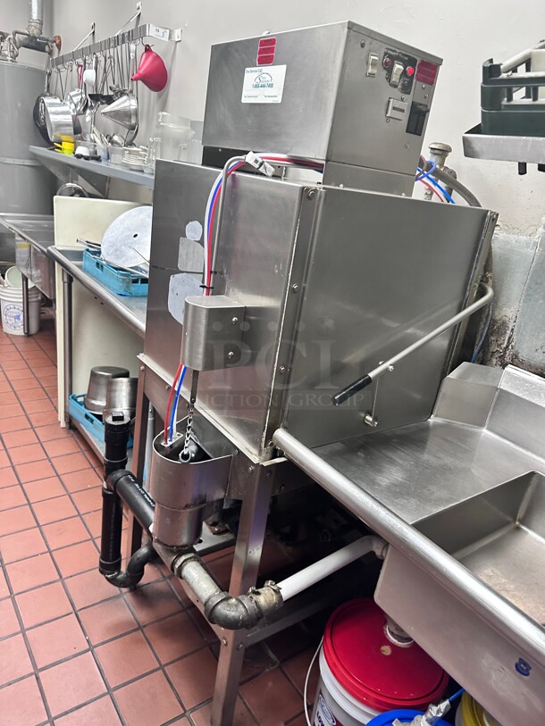 Working! ADS CMA Commercial Pass Through Upright Dishwasher 115 Volt NSF Tested and Working! - Image 3 of 9