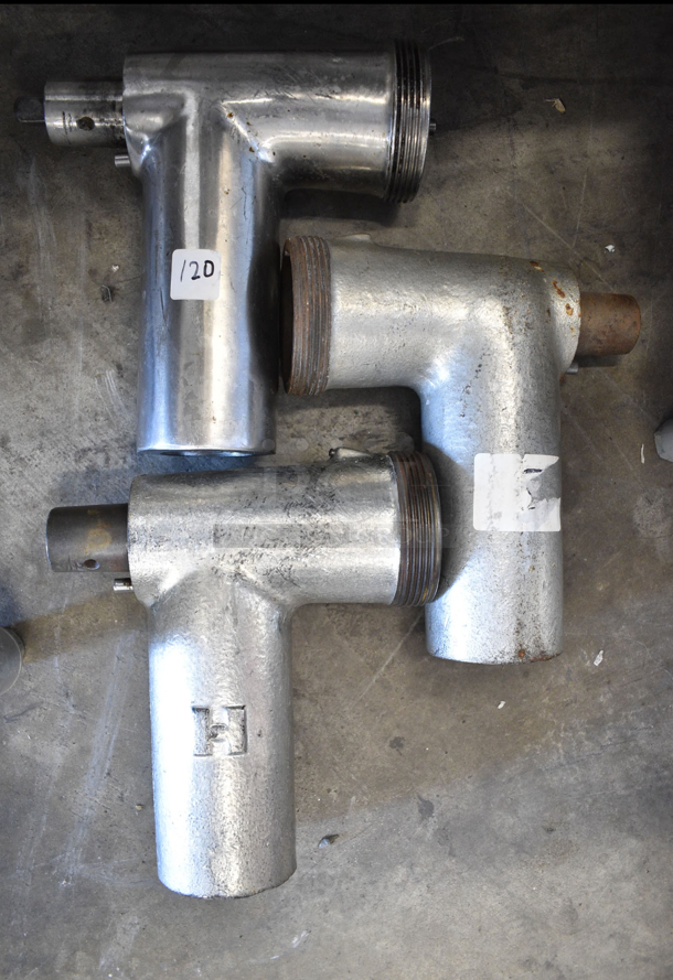 Biro 8-22 Stainless Steel Commercial Countertop Meat Grinder. Tested and Powers On But Parts Do Not Move
 - Image 9 of 9