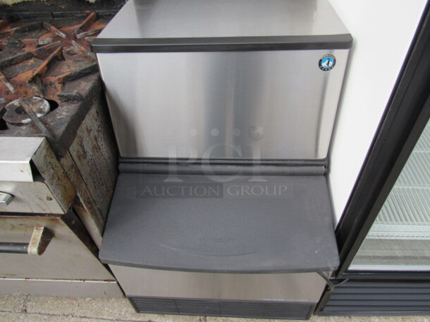 One Hoshizaki Under Counter Ice Maker . Model# KM-201BAH. 115 Volt.24X32X40 - Image 4 of 4
