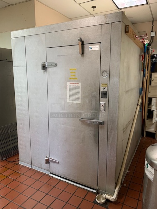One WORKING Thermokool Walkin Cooler. NO Floor. 70X117X90 - Image 3 of 3