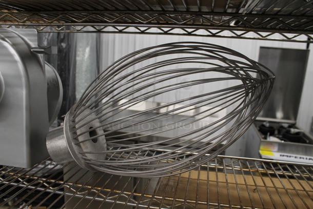 ALL ONE MONEY! Lot of Metal 60 Quart Whisk Attachment for Mixer and Metal Commercial Pelican Head w/ S Blade. Missing Front Piece. - Image 3 of 7