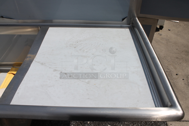 BRAND NEW SCRATCH AND DENT! Regency 600S31824224 124" 16-Gauge Stainless Steel Three Compartment Commercial Sink with 2 Drainboards. Bays 24x24x12. Drain Boards 22x26x1 - Image 2 of 8