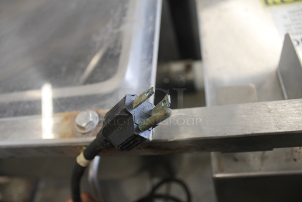 Daniels DMX 100 Stainless Steel Commercial Floor Style Meat Mixer on Commercial Casters. 115 Volts, 1 Phase. Tested and Working! - Image 10 of 11