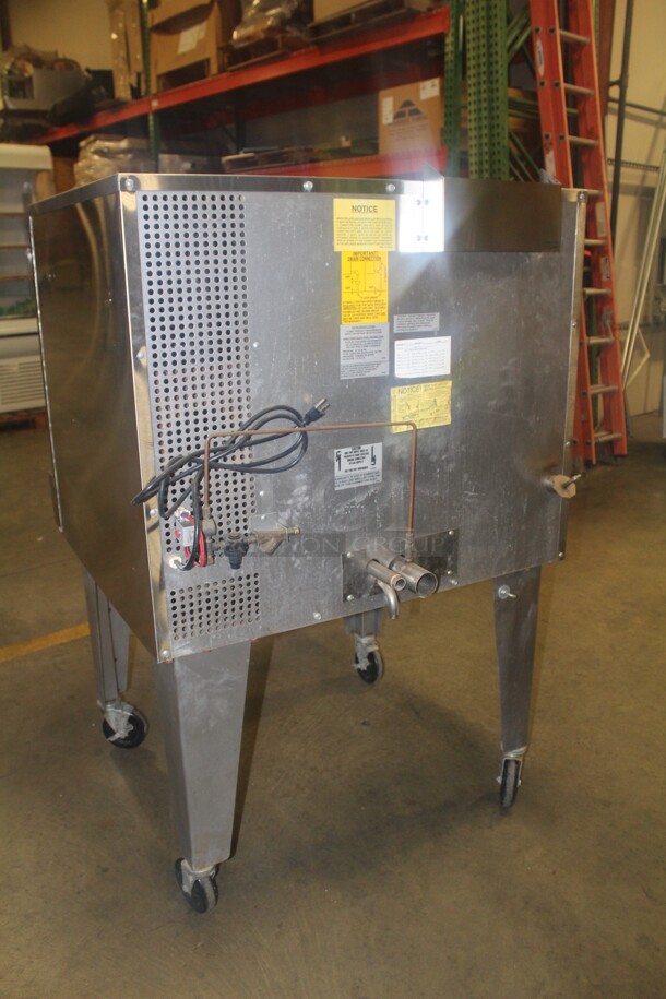 WOW! Southbend Model CG/12 SC Commercial Stainless Steel Natural Gas Combi Oven/Steamer On Legs On Casters. 38x34.5x58. Working When Pulled! - Image 5 of 9