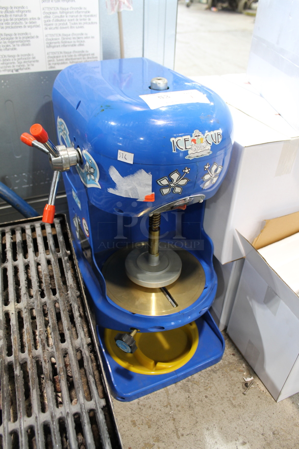 2014 Metal Commercial Countertop Ice Shaver. Tested and Working! - Image 2 of 7