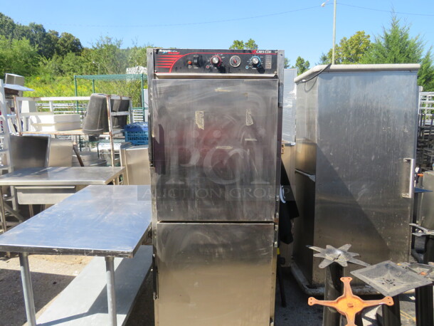 One WORKING Carter Hoffman Insulated Mobile Heated Cabinet On Casters. Model# PH1825NY. 1455 Watt. 120 Volt. 28X36X73 - Image 1 of 2