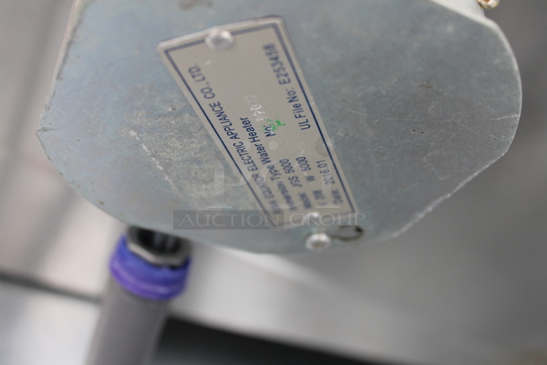 Stainless Steel Commercial Electric Powered Steam Table w/ 2 Under Shelves. 208/240 Volts. - Image 10 of 10