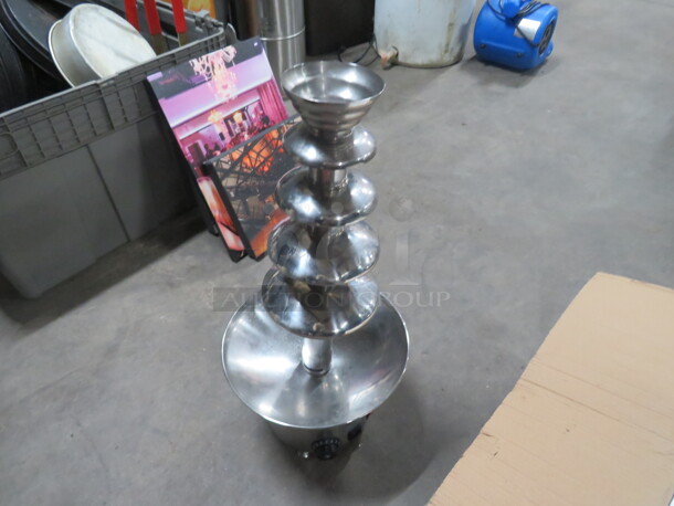 One Stainless Steel Chocolate Fountain. - Image 3 of 3