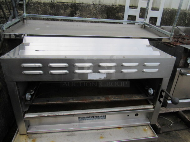 One Stainless American Range Natural Gas Salamander. 36X18X20 - Image 1 of 1